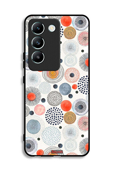 Tolwak غطاء حماية لهاتف Vivo V30 Lite 4G بنقشة زهور قطنية