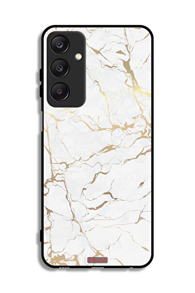 Tolwak غطاء حماية لهاتف سامسونج جالاكسي A25 5G بنمط رخامي