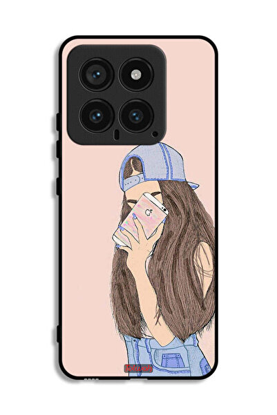 Tolwak غطاء حماية لهاتف Xiaomi 14 لالتقاط صور سيلفي