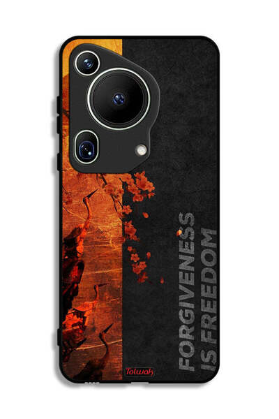 Tolwak غطاء حماية فائق لهاتف هواوي بيورا 70 - التسامح هو الحرية