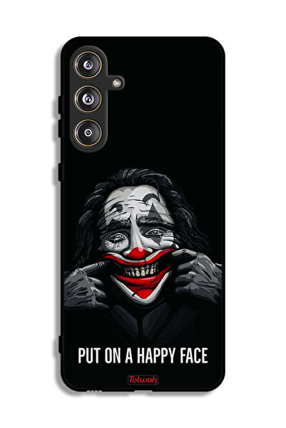 Tolwak غطاء حماية لهاتف سامسونج جالاكسي M55 5G بوجه سعيد