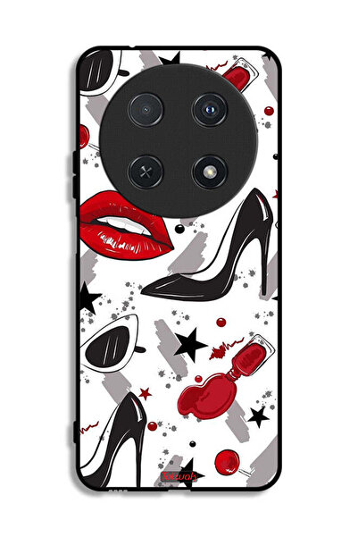 Tolwak Huawei nova 12i Protective Case Cover Lipstick And Shoes Art
