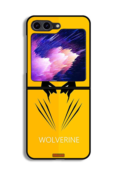 Tolwak غطاء حماية واقٍ لهاتف Samsung Galaxy Z Flip6 بتصميم Wolverine