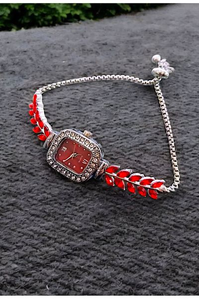 G Sport POLO Retro Minimal Stone Elevator Bracelet Women's Wrist Watch