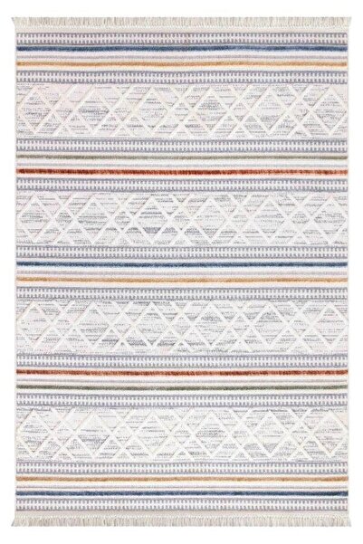 Vivaldi İndia 3015 Renkli İskandinav Serisi Salon Oturma Yatak Odası Halısı