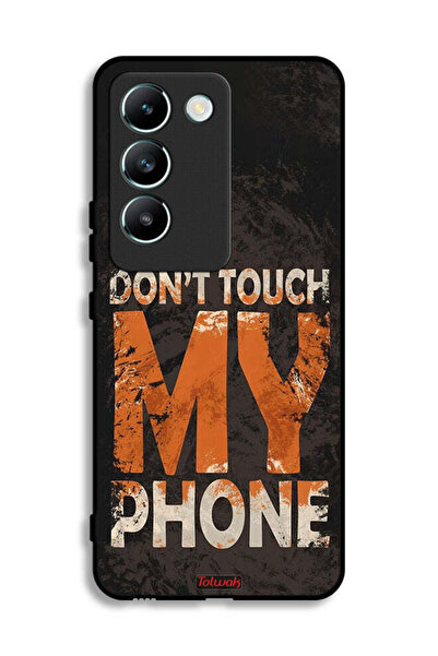 Tolwak غطاء حماية لهاتف Vivo V30 Lite 4G، لا تلمس هاتفي