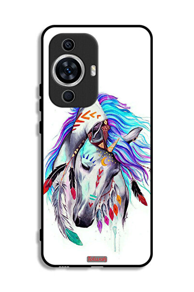 Tolwak غطاء حماية لهاتف هواوي نوفا 12 لايت بتصميم حصان