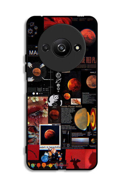 Tolwak Xiaomi Redmi A3 4G Protective Case Cover Mars Art