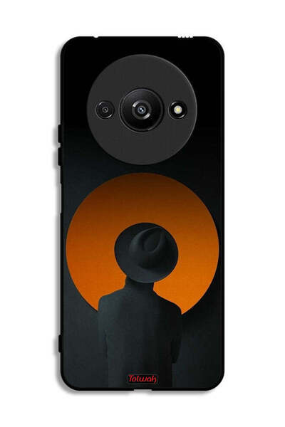 Tolwak غطاء حماية Xiaomi Redmi A3 4G بتصميم قبعة بوي آرت