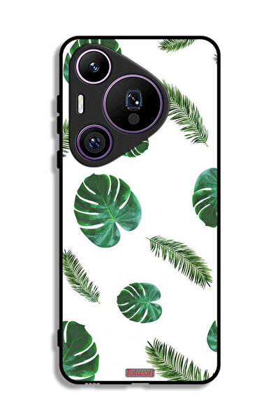 Tolwak غطاء حماية لهاتف هواوي بيورا 70 برو بنقشة ريش