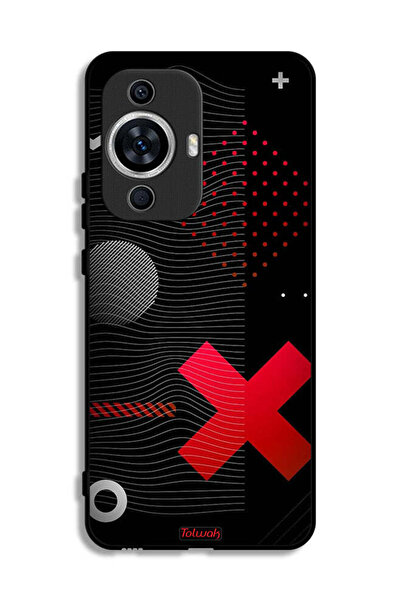 Tolwak غطاء حماية لهاتف هواوي نوفا 12 لايت بعلامة الصليب