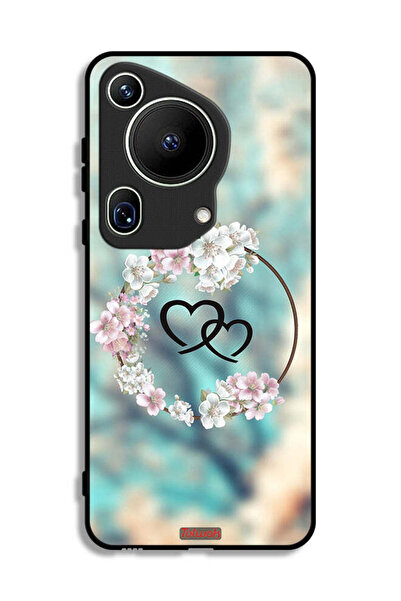 Tolwak غطاء حماية فائق لهاتف هواوي بيورا 70 بتصميم قلوب ورسومات خواتم