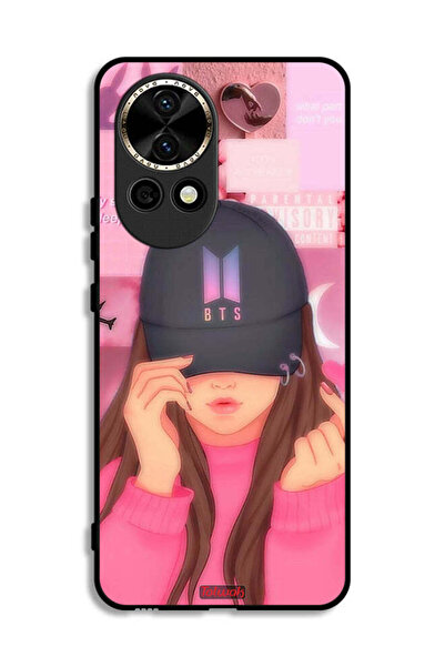 Tolwak غطاء حماية لهاتف هواوي نوفا 12 5G بطبعة فتاة سناب