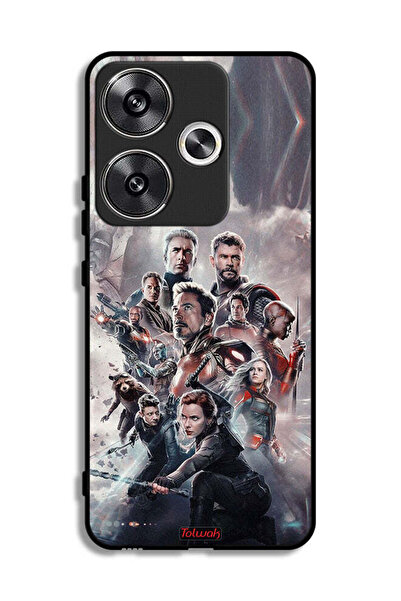 Tolwak Xiaomi Poco F6 5G Protective Case Cover Avengers