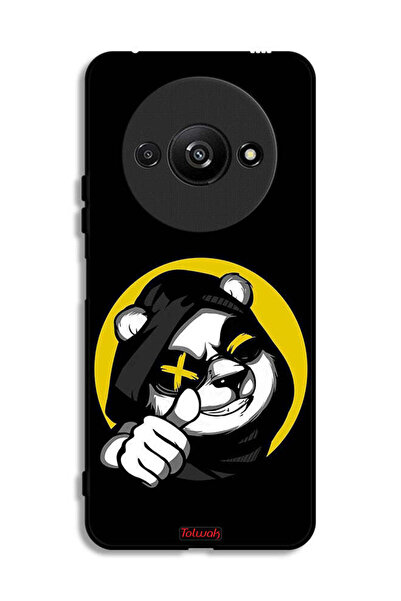 Tolwak غطاء حماية لهاتف Xiaomi Redmi A3 4G بتصميم قطة مارشميلو لطيفة