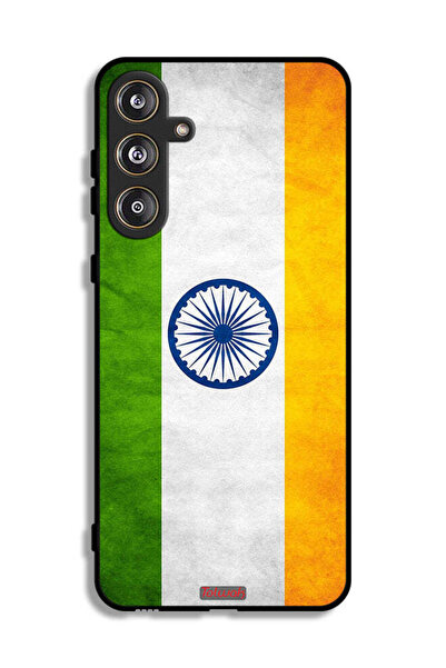 Tolwak غطاء حماية لهاتف سامسونج جالاكسي M55 5G بطبعة علم هندي مضيء