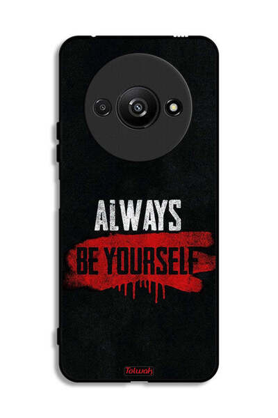 Tolwak Xiaomi Redmi A3 4G Protective Case Cover Always Be Yourself