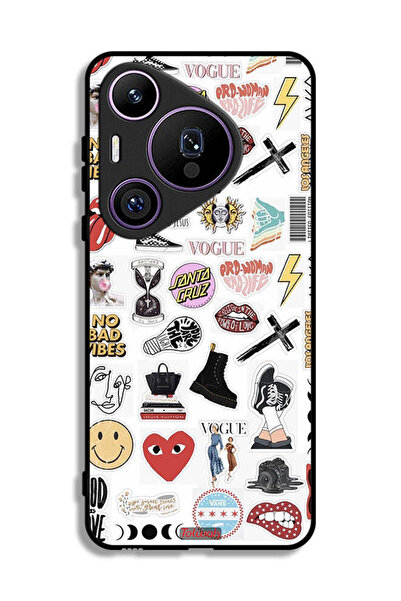 Tolwak غطاء حماية لهاتف هواوي بيورا 70 برو بدون ملصقات سلبية