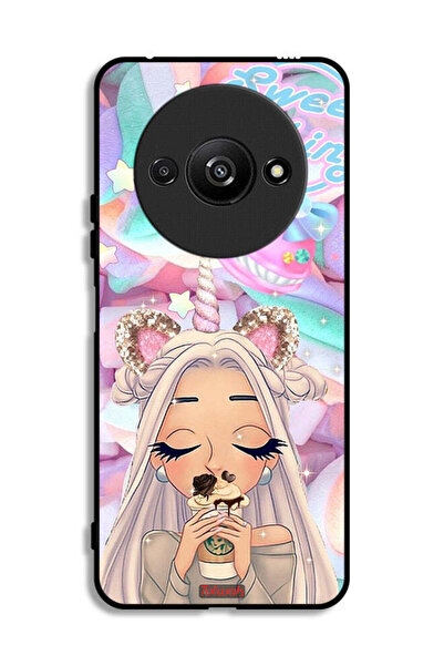 Tolwak غطاء حماية بتصميم سويت ثينج لهاتف شاومي ريدمي A3 4G