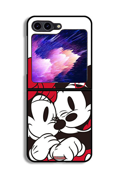 Tolwak غطاء حماية ميكي ماوس لهاتف سامسونج جالاكسي زد فليب 6