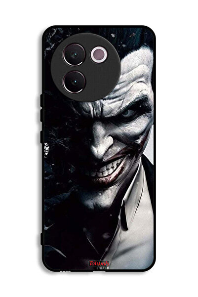 Tolwak غطاء حماية Vivo V30e 5G بتصميم نصف وجه الجوكر