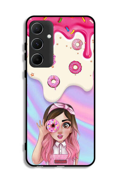 Tolwak Samsung Galaxy A55 5G Protective Case Cover Holding Donut