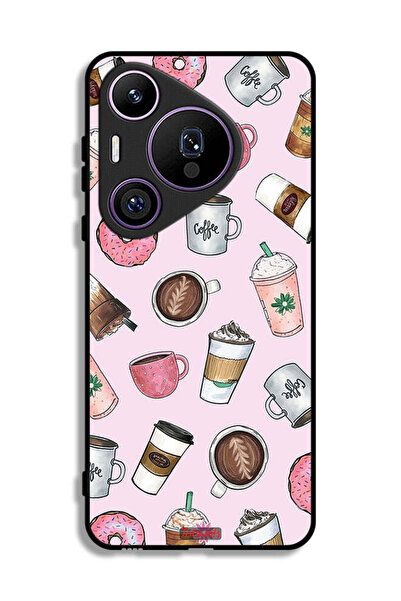 Tolwak غطاء حماية لهاتف هواوي بيورا 70 برو - فن محبي القهوة