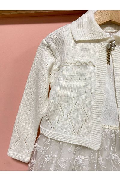 Cherrys Bebek Knitwear Bolero Dress