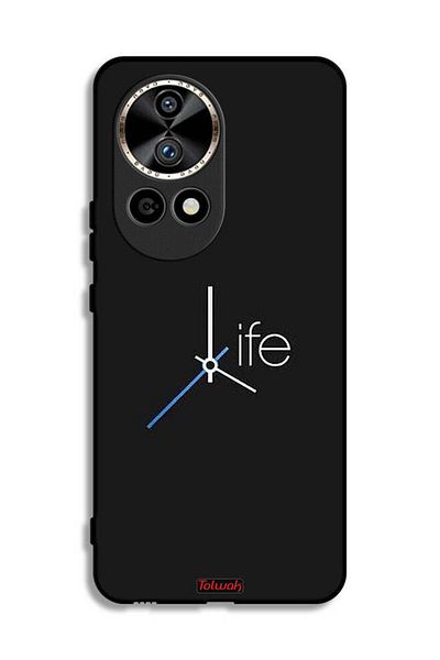 Tolwak Huawei nova 12 Pro 5G Protective Case Cover Life Clock