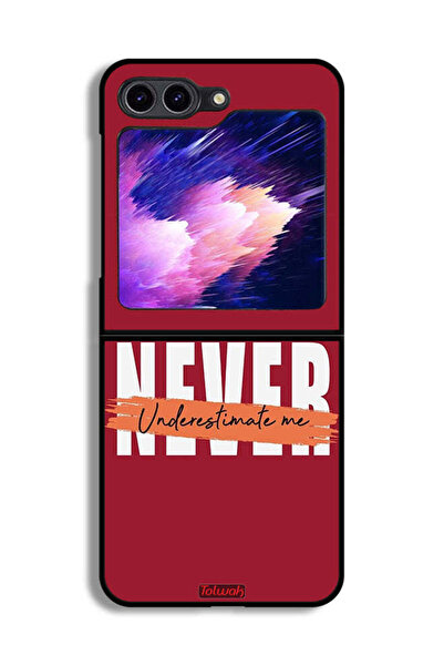 Tolwak غطاء حماية لهاتف Samsung Galaxy Z Flip6 لا تقلل من شأني أبدًا