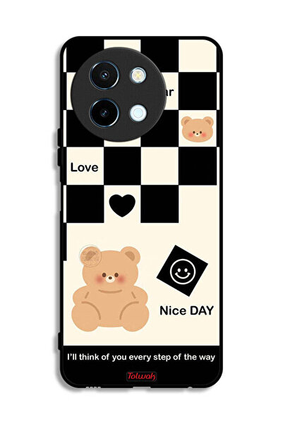 Tolwak غطاء حماية لهاتف Vivo Y38 5G سأفكر فيك في كل خطوة على الطريق