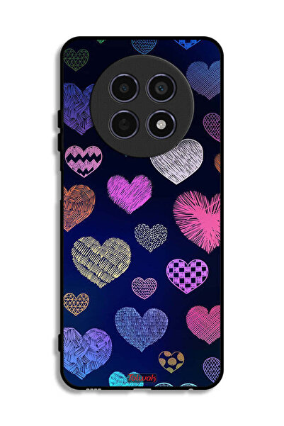 Tolwak غطاء حماية لهاتف Realme 12 5G بنقشة قلوب داجا