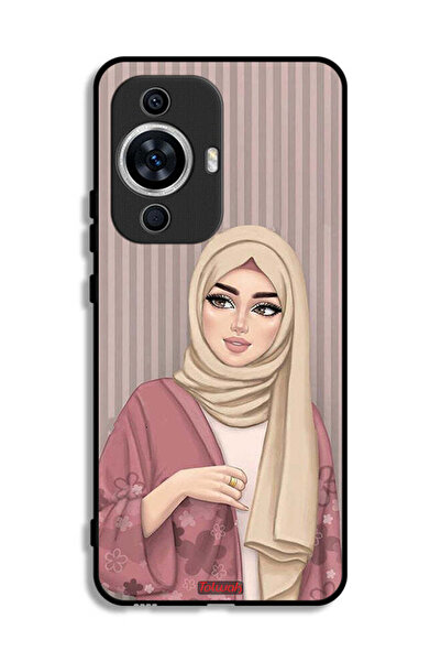 Tolwak غطاء حماية لهاتف هواوي نوفا 12 لايت برسومات فتاة محجبة