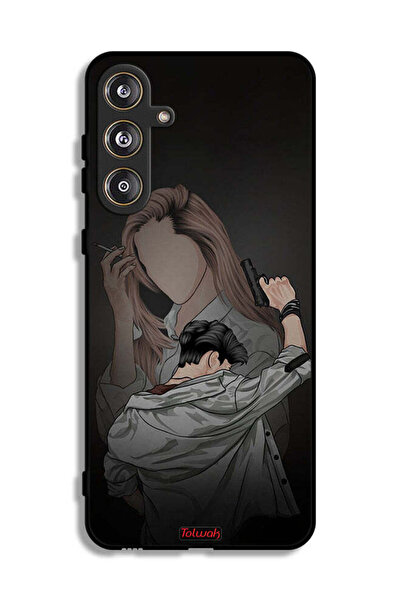 Tolwak Samsung Galaxy M55 5G Protective Case Cover Gang Of Couple