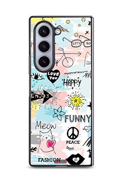 Tolwak غطاء حماية لهاتف سامسونج جالكسي زد فولد 6 - أحبك - علامات