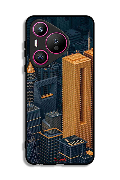 Tolwak غطاء حماية لهاتف هواوي بيورا 70 - مباني فنية