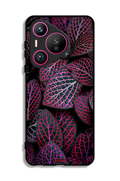 Tolwak غطاء حماية لهاتف هواوي بيورا 70 بنقشة أوراق سالجا