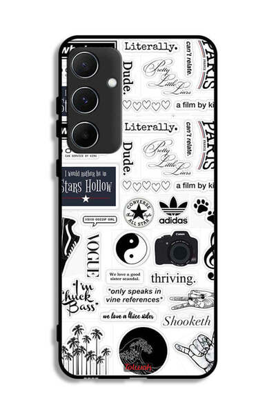 Tolwak غطاء الحماية لهاتف Samsung Galaxy A55 5G يتحدث فقط