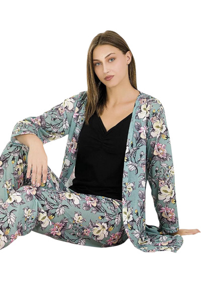 Elora Women's Pajama Set 3 Pcs