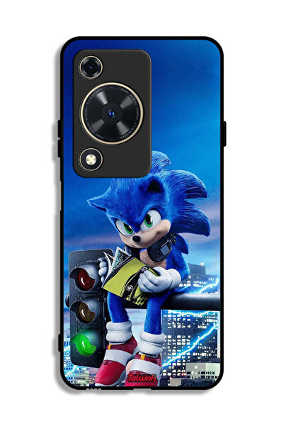 Tolwak غطاء حماية لهاتف هواوي نوفا Y72 بطبعة سونيك ريدينج