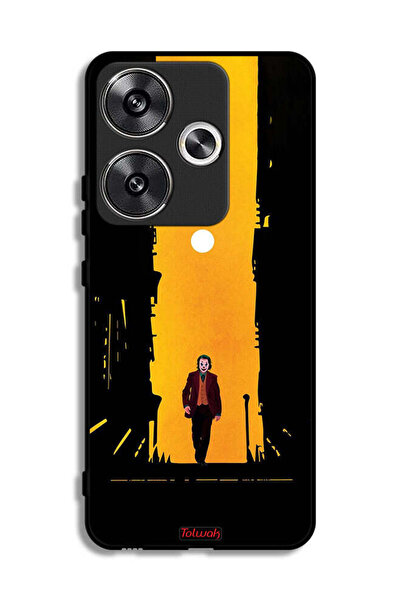 Tolwak غطاء حماية Xiaomi Poco F6 5G بتصميم جوكر، عمل فني رقمي تجريدي