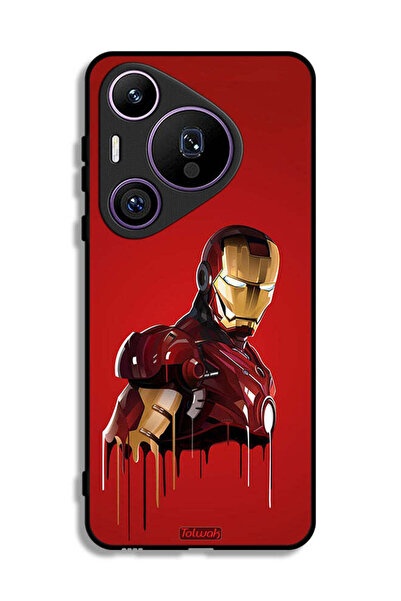 Tolwak غطاء حماية هواوي بيورا 70 برو برسومات الرجل الحديدي