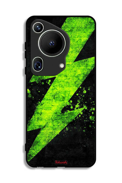 Tolwak غطاء حماية لهاتف هواوي بيورا 70 ألترا بنمط كهربائي