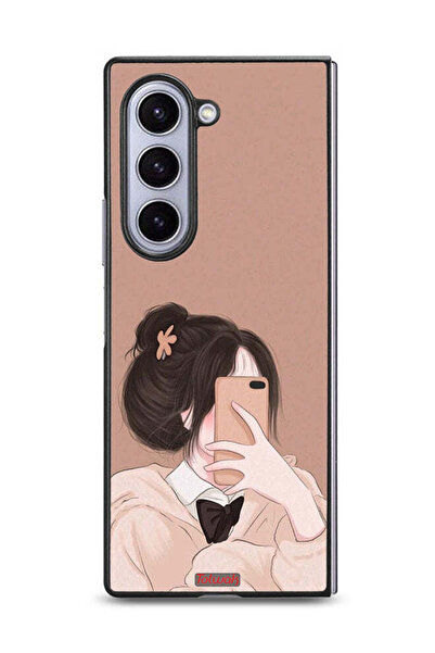 Tolwak غطاء حماية لهاتف Samsung Galaxy Z Fold6 لالتقاط صورة سيلفي