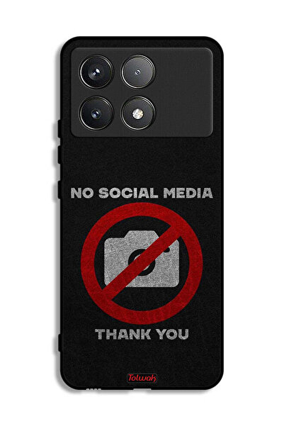 Tolwak جراب حماية لهاتف Xiaomi Poco F6 Pro لا يُمنع استخدام وسائل التواصل الا...