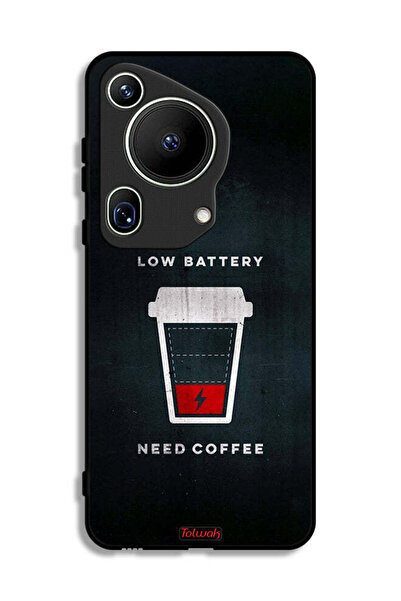 Tolwak غطاء حماية فائق من هواوي بيورا 70 - بطارية منخفضة - يحتاج إلى قهوة