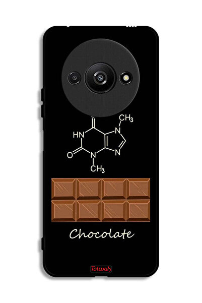 Tolwak غطاء حماية لهاتف Xiaomi Redmi A3 4G - لون شوكولاتة