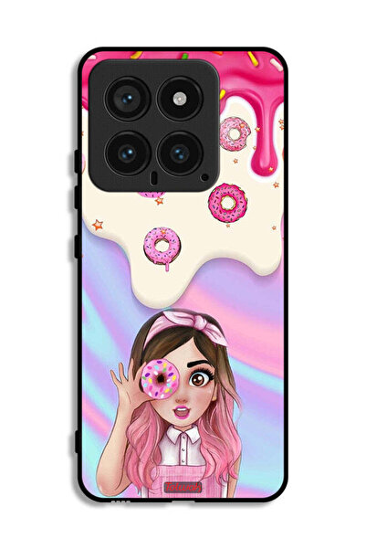 Tolwak غطاء حماية لهاتف شاومي 14 بتصميم دونات