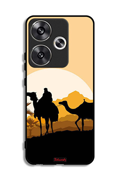 Tolwak غطاء حماية شاومي بوكو F6 5G برسومات جمال الصحراء