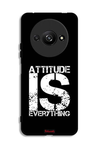 Tolwak Xiaomi Redmi A3 4G Protective Case Cover Attitude Is Everything